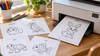 7 Screen-Free Travel Activities for Kids Using Free Printables