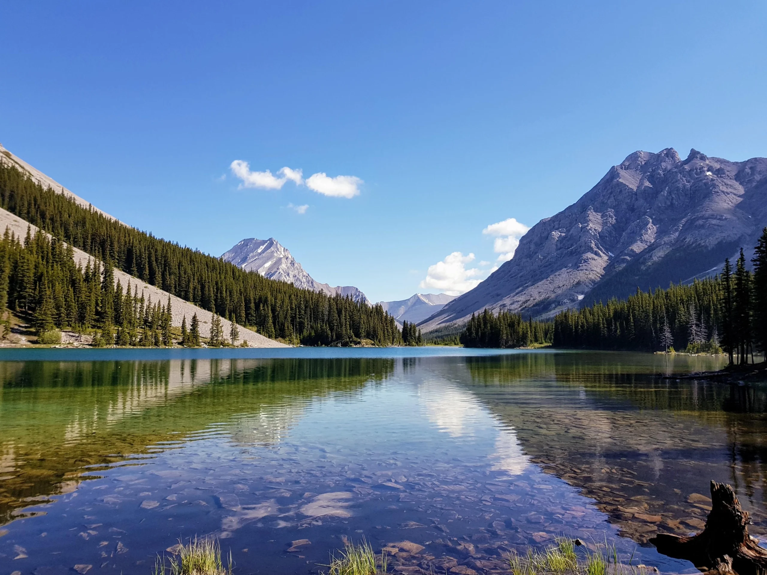 See Elbow Lake and Tombstone Lake during road trips across Canada