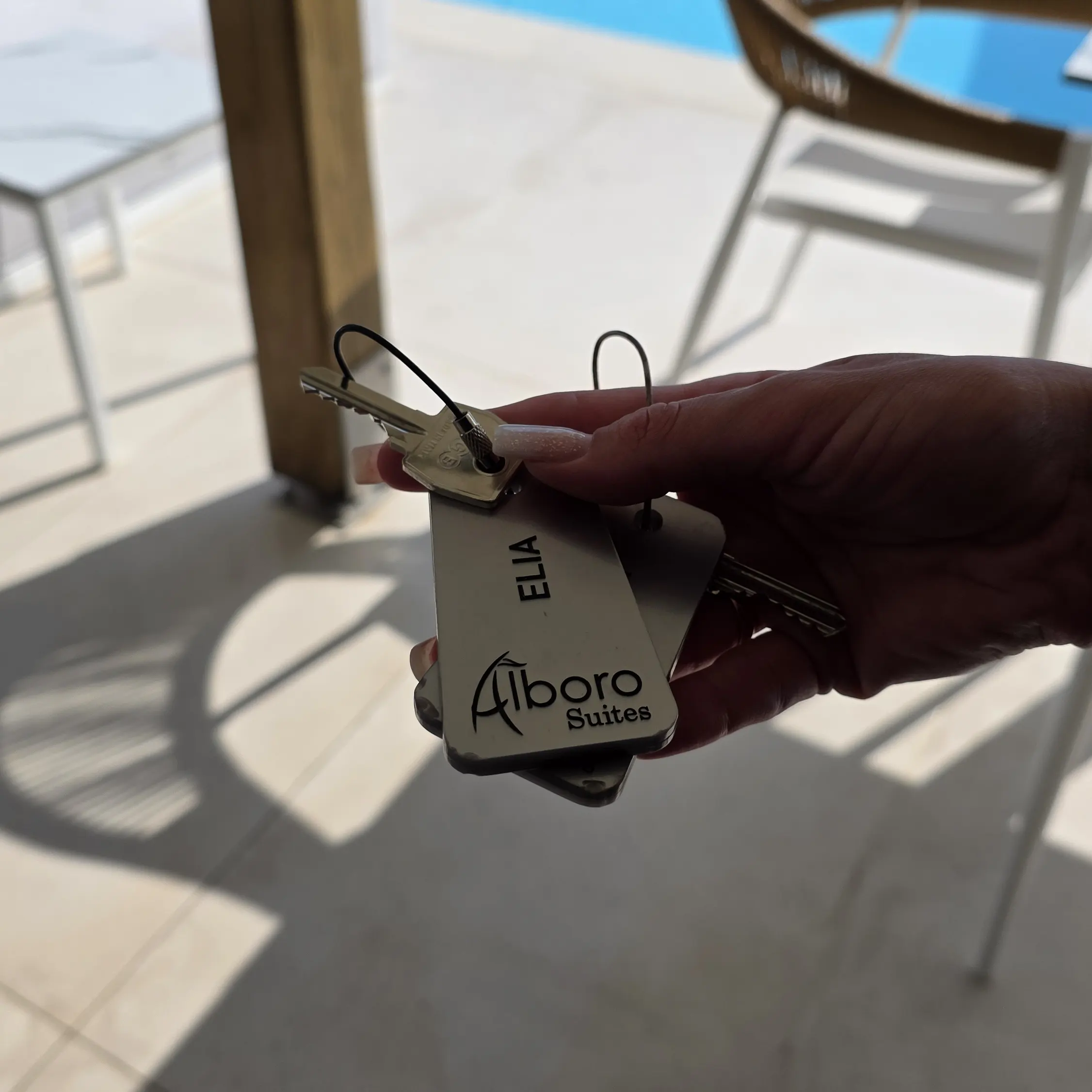 photo of the key of Alboro Seaside Suites